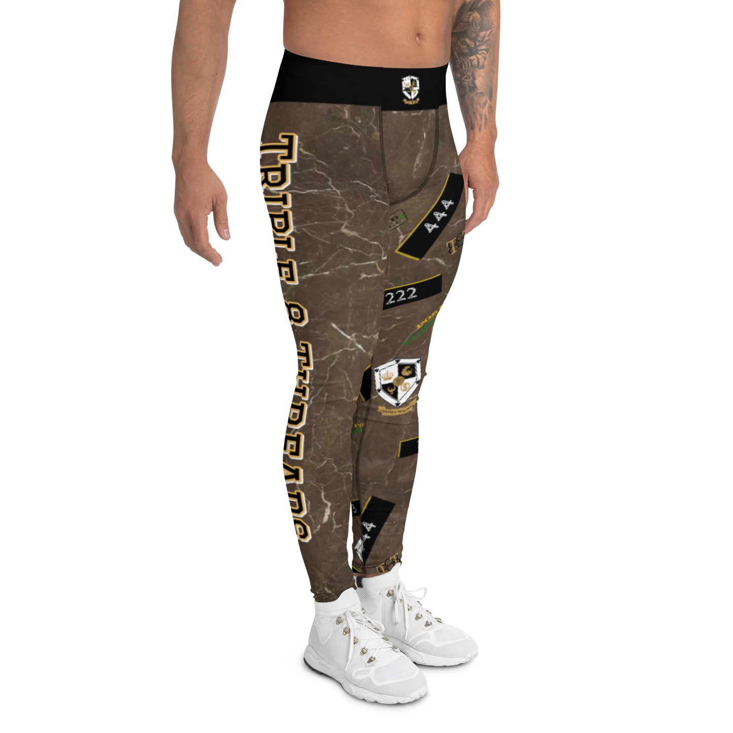 8xquiZit Collection - Men's Marble Coco-cured  Leggings