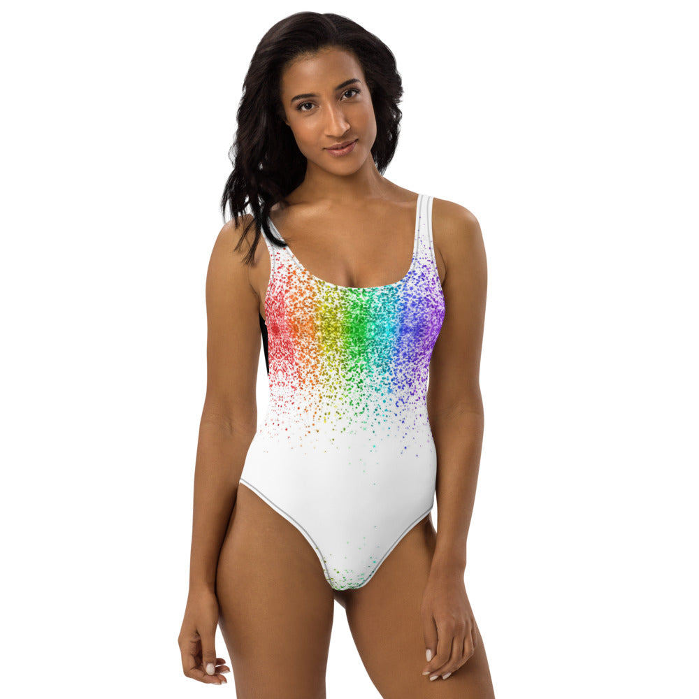 Rainbow Coruscate 2 One-Piece Swimsuit