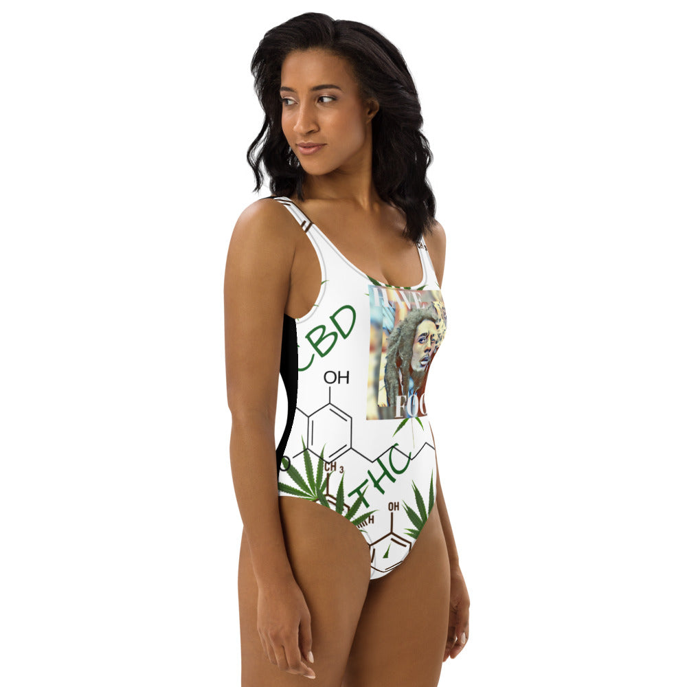 Have Focus - Bob - Blue- One-Piece Swimsuit