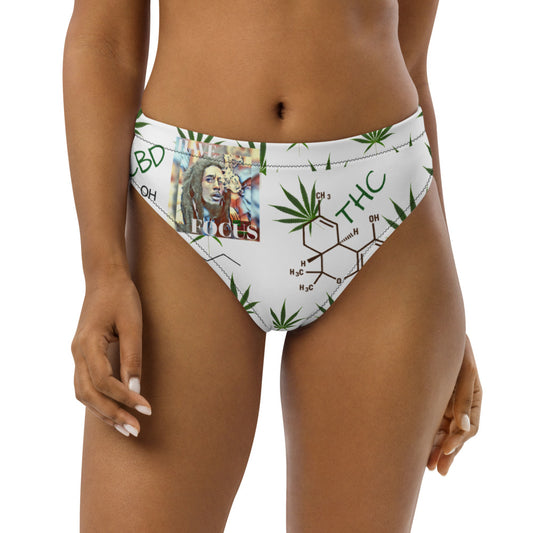 Have Focus - Bob-Blue High-waisted bikini bottom