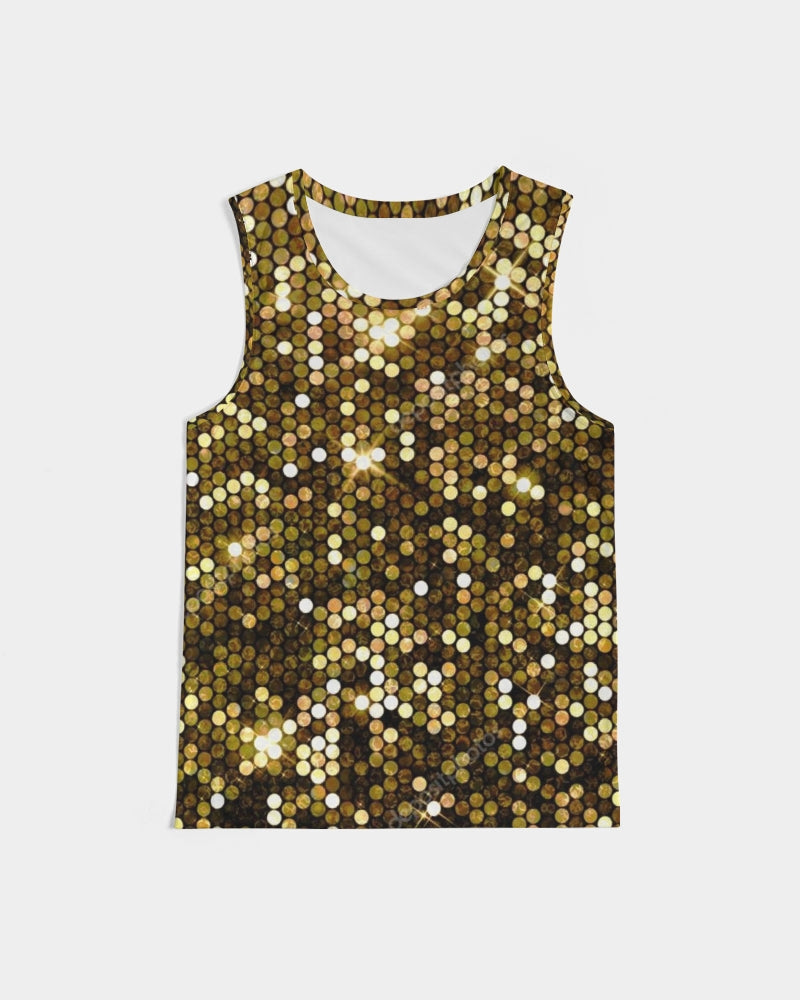 Gold Coruscate Men's Sports Tank