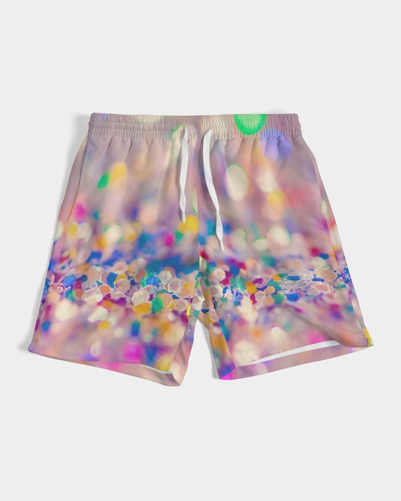 Rainbow Jewels Coruscate Men's Swim Trunk