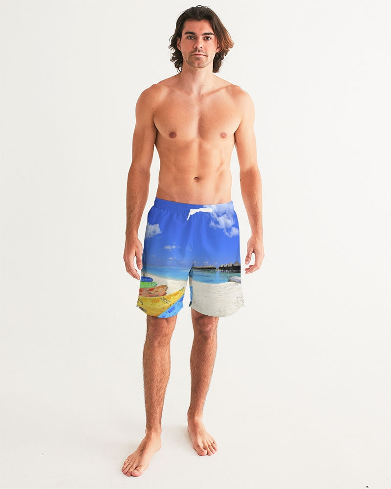 Beach Kayak Men's Swim Trunk