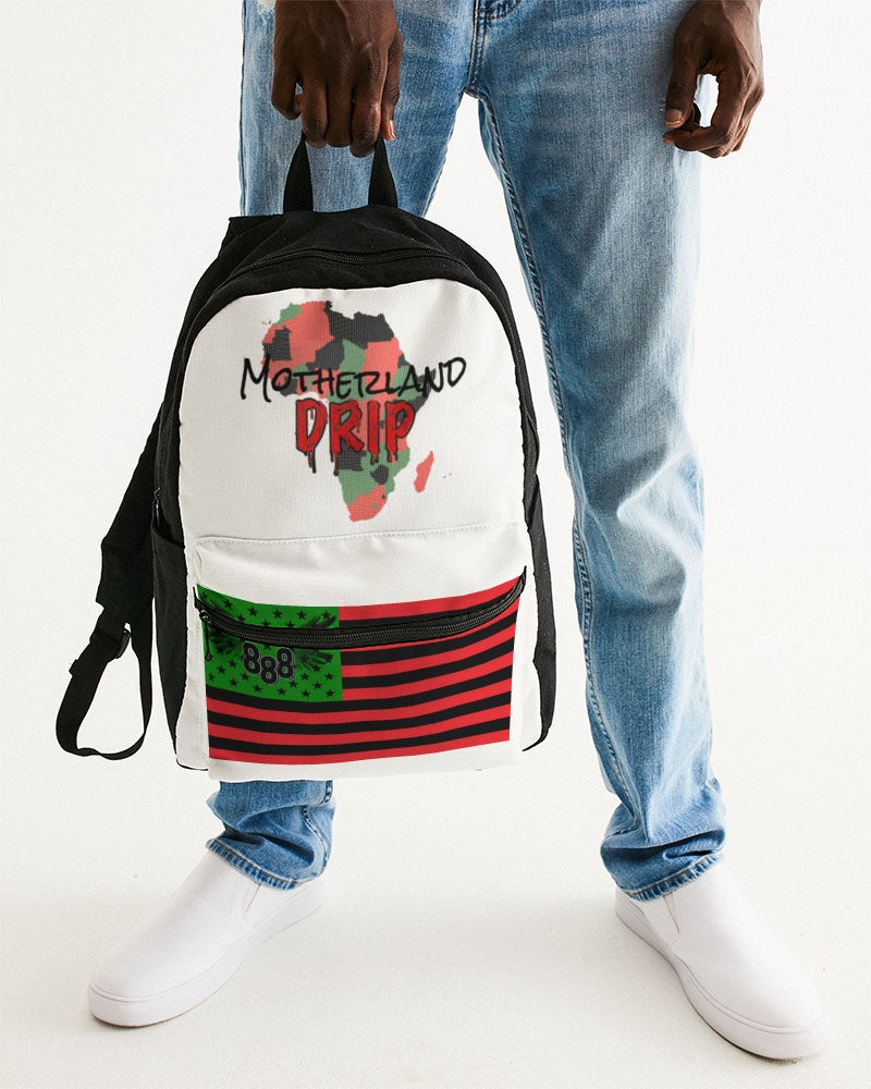 Motherland Drip Small Canvas Backpack