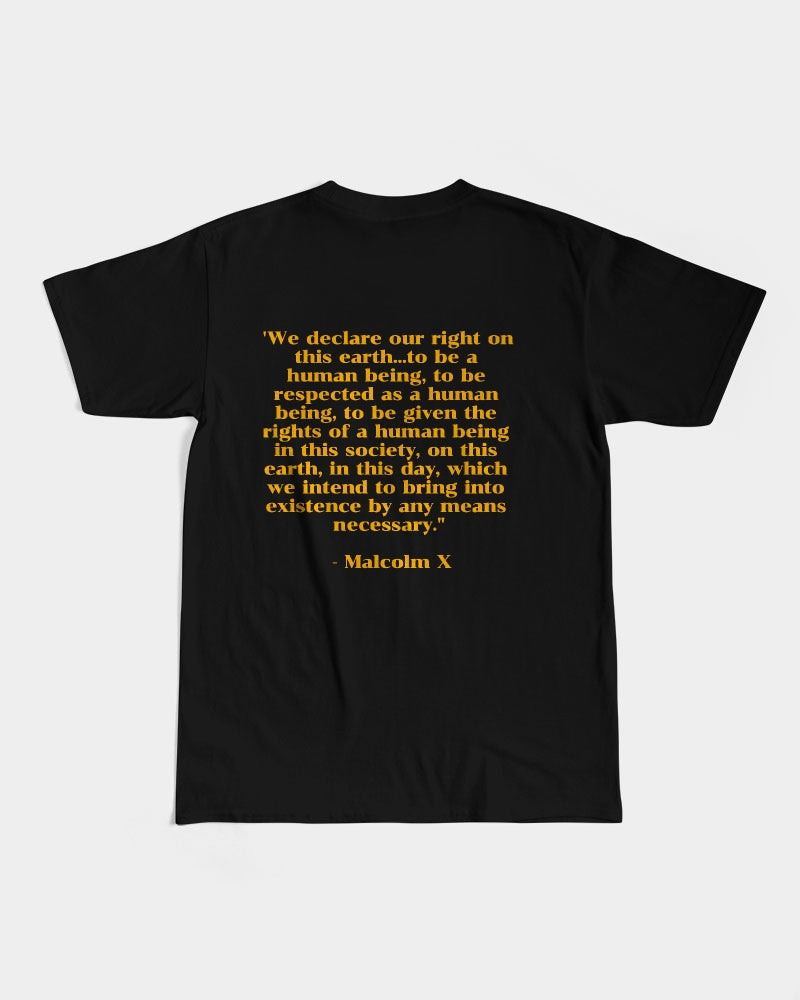 Malcolm X "Juneteenth 2020" The Quotes Men's Graphic Tee
