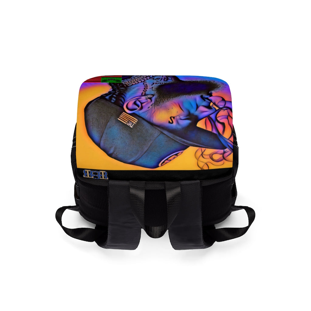 Color Nip Smoke - Unisex Casual Shoulder Backpack