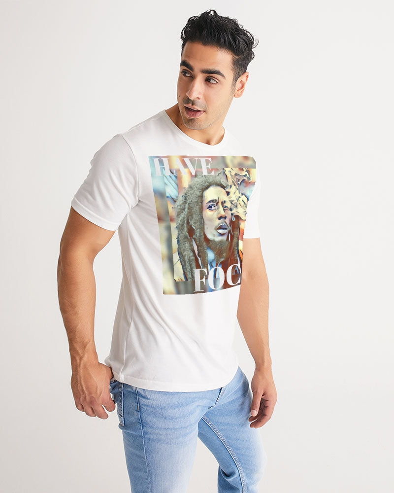 Have Focus "Bob Marley" Blue Men's Tee