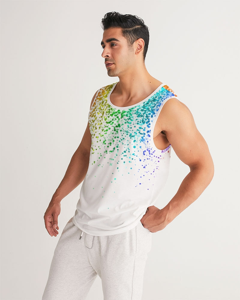 Rainbow Coruscate 2 Men's Sports Tank