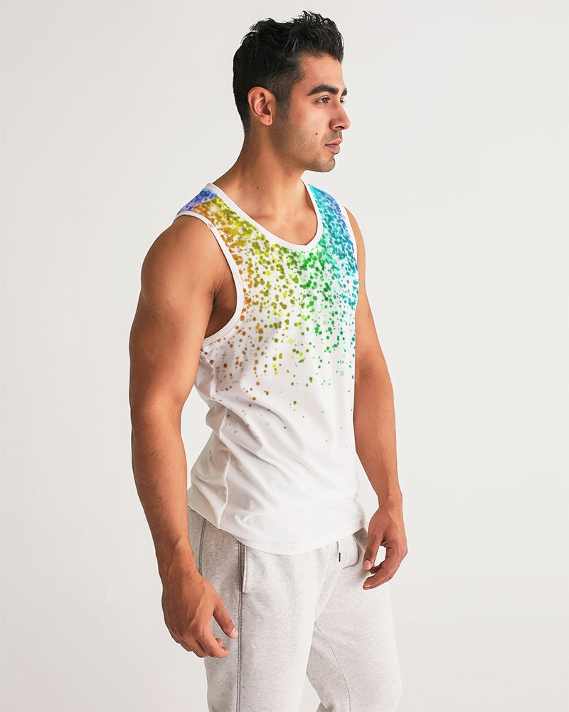 Rainbow Coruscate 2 Men's Sports Tank