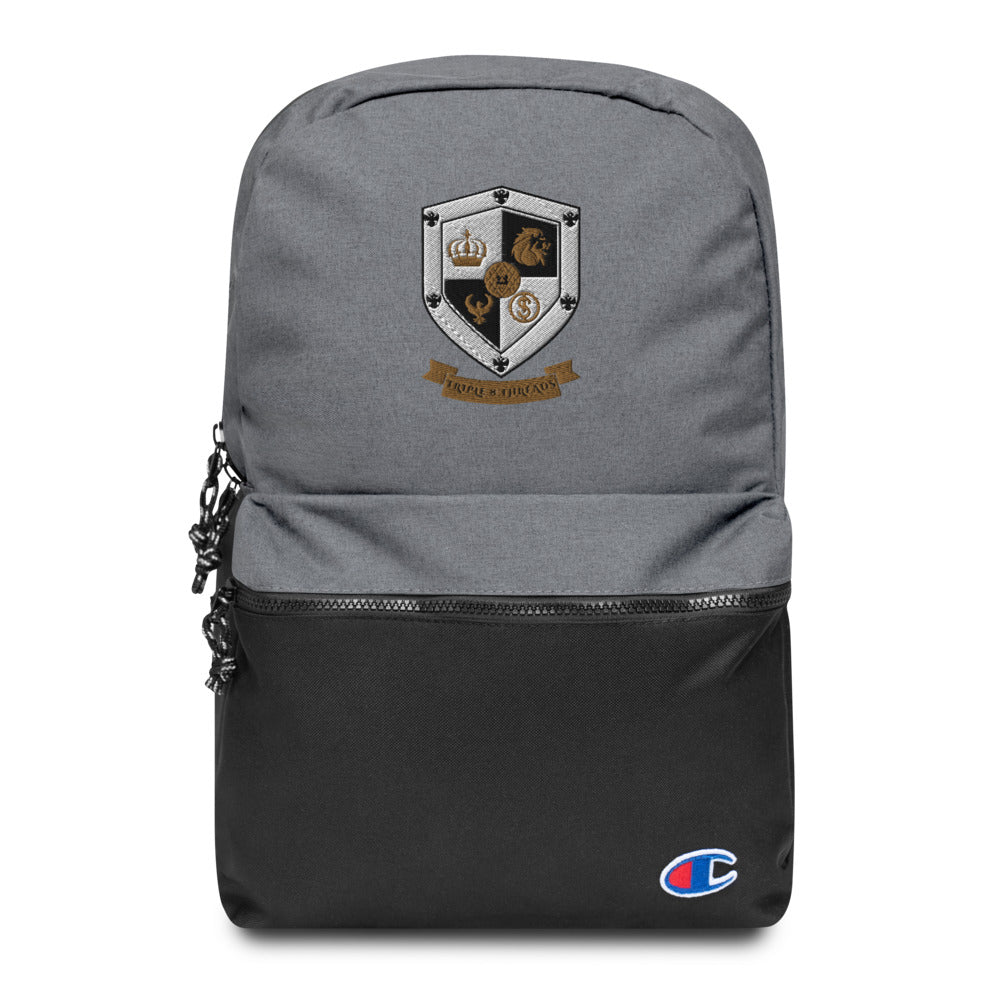 T8T Prosperity Embroidered Champion Backpack