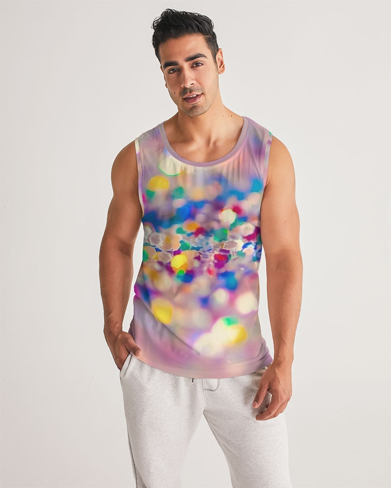 Rainbow Jewels Coruscate Men's Sports Tank