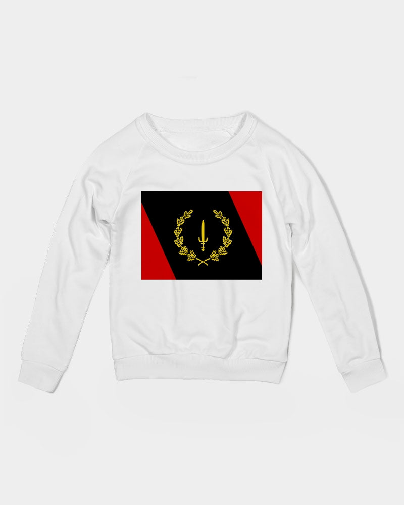 Black American Heritage Flag Kids Graphic Sweatshirt