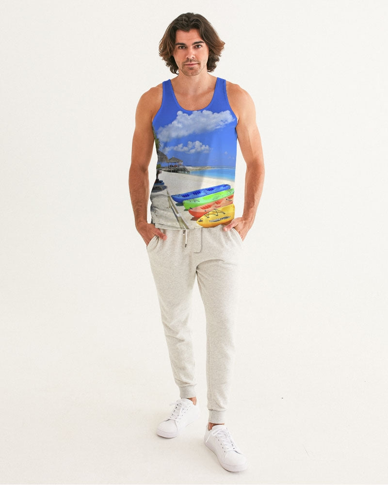 Beach Kayak Men's Tank