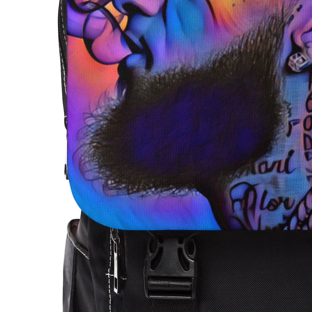 Color Nip Smoke - Unisex Casual Shoulder Backpack