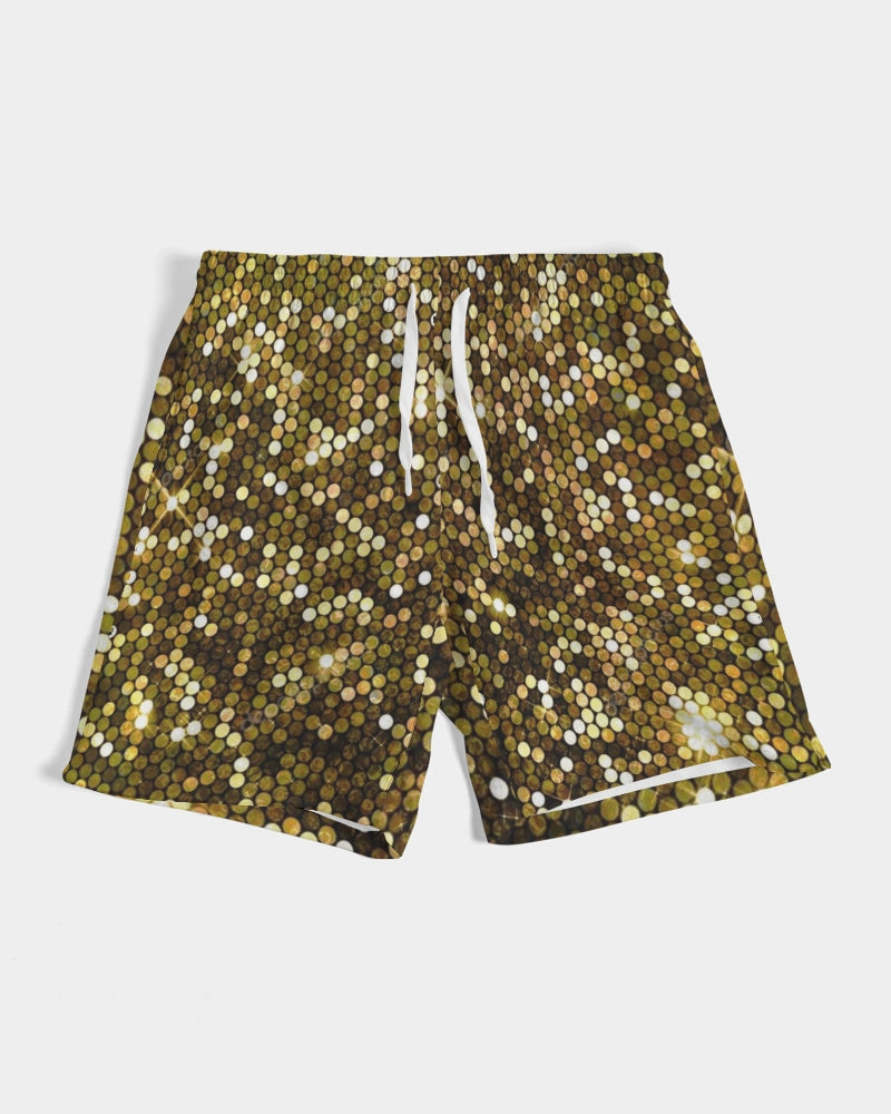 Gold Coruscate Men's Swim Trunk