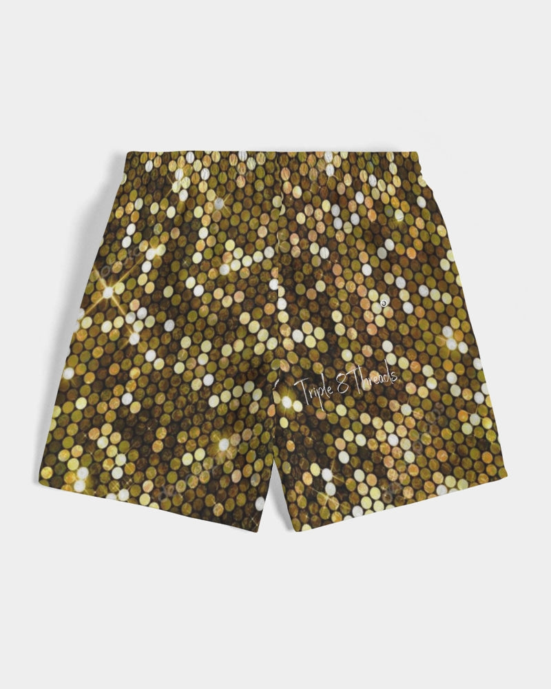 Gold Coruscate Men's Swim Trunk