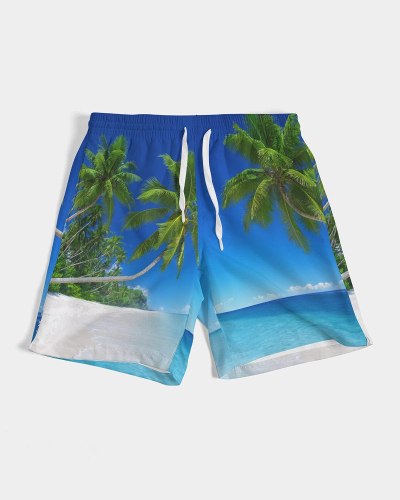 Beach Palms Men's Swim Trunk