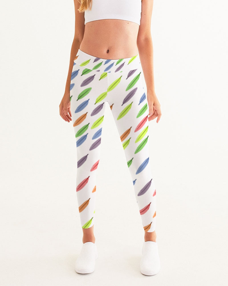 Light Neon Rainbow Women's Yoga Pants