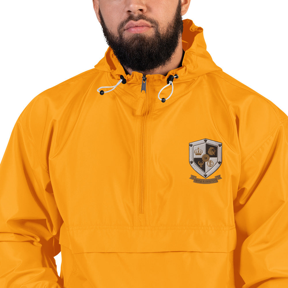T8T Prosperity Shield Embroidered Champion Packable Jacket