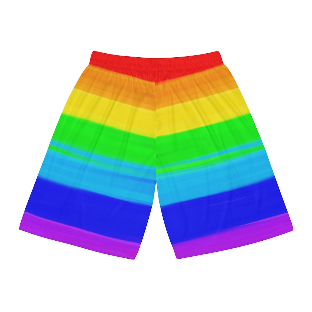 Pride 2022 Rainbow Basketball Shorts