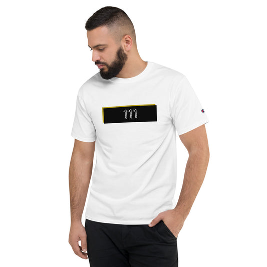 Numerology 111 - Men's White Champion T-Shirt