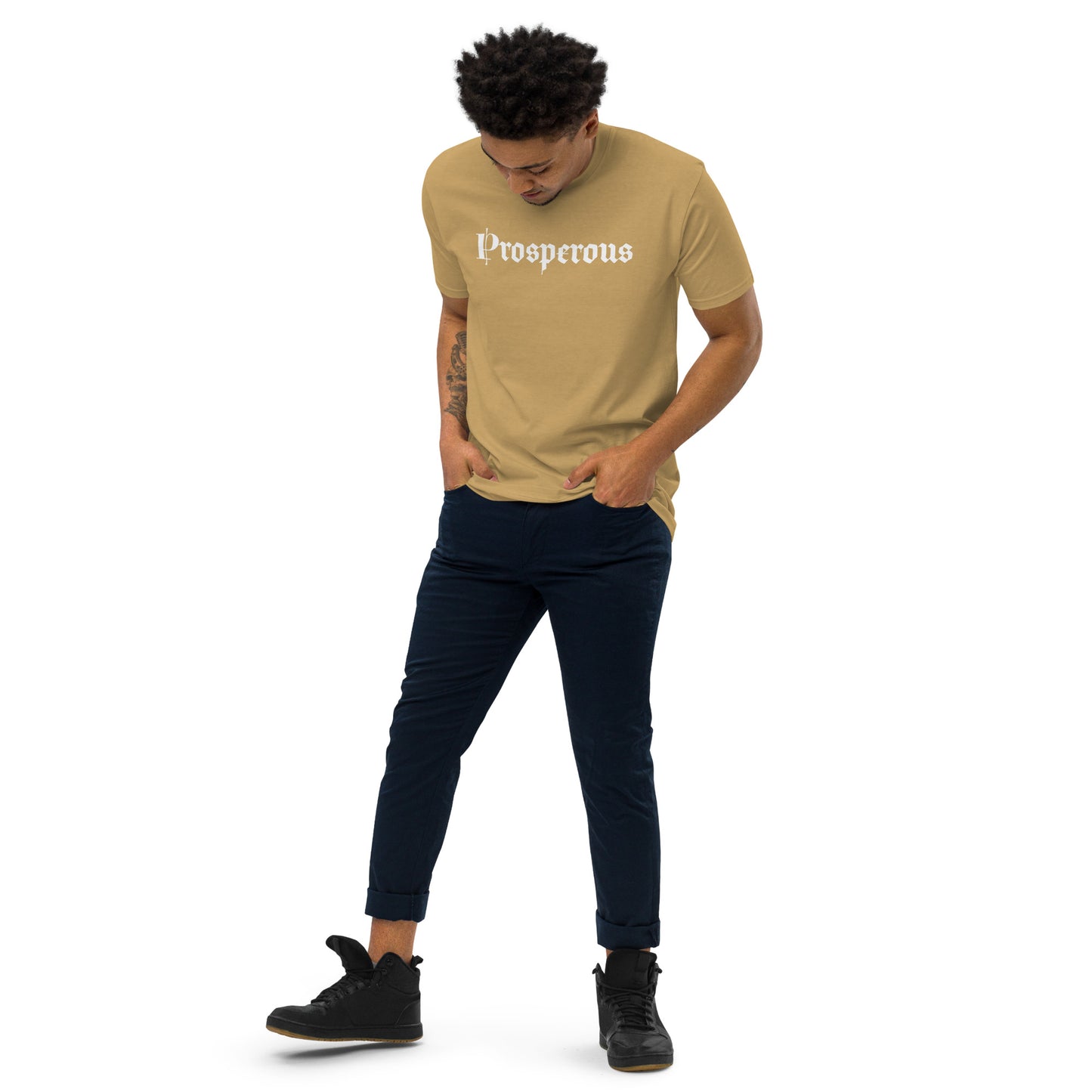 Prosperous Men’s Premium Heavyweight T-Shirt