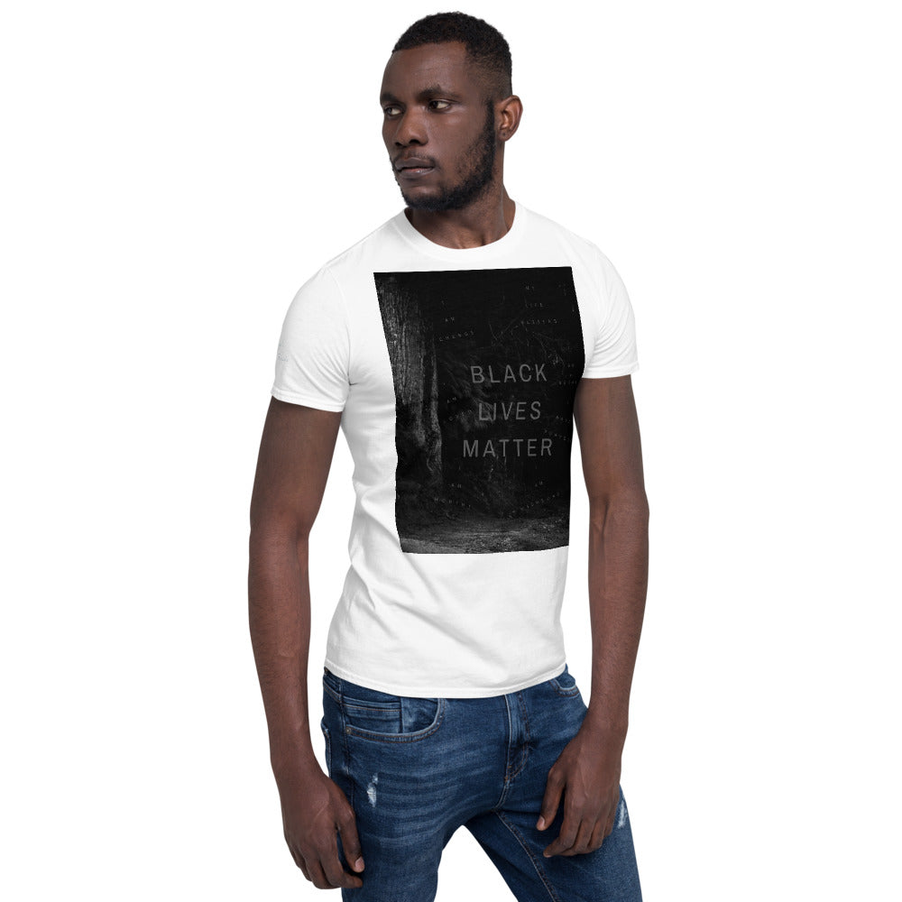 BLM - Short-Sleeve Unisex T-Shirt Blackground