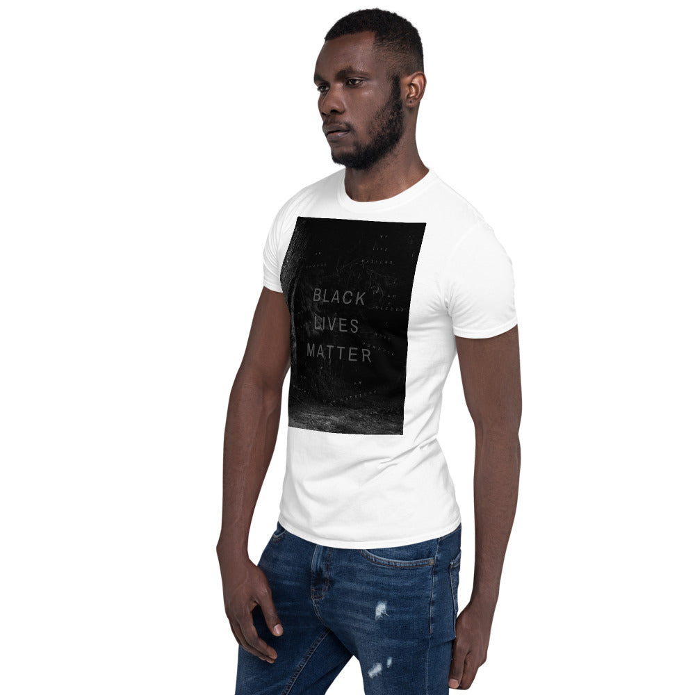 BLM - Short-Sleeve Unisex T-Shirt Blackground