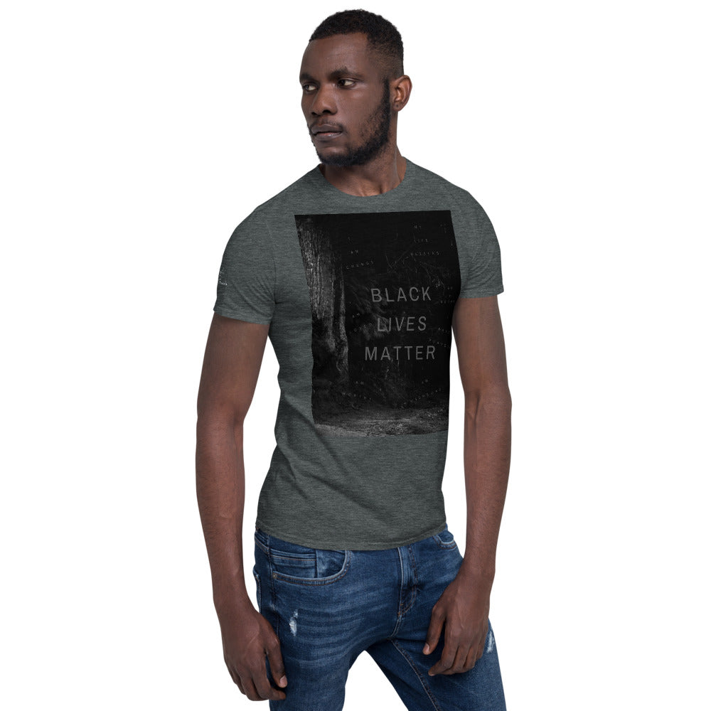 BLM - Short-Sleeve Unisex T-Shirt Blackground