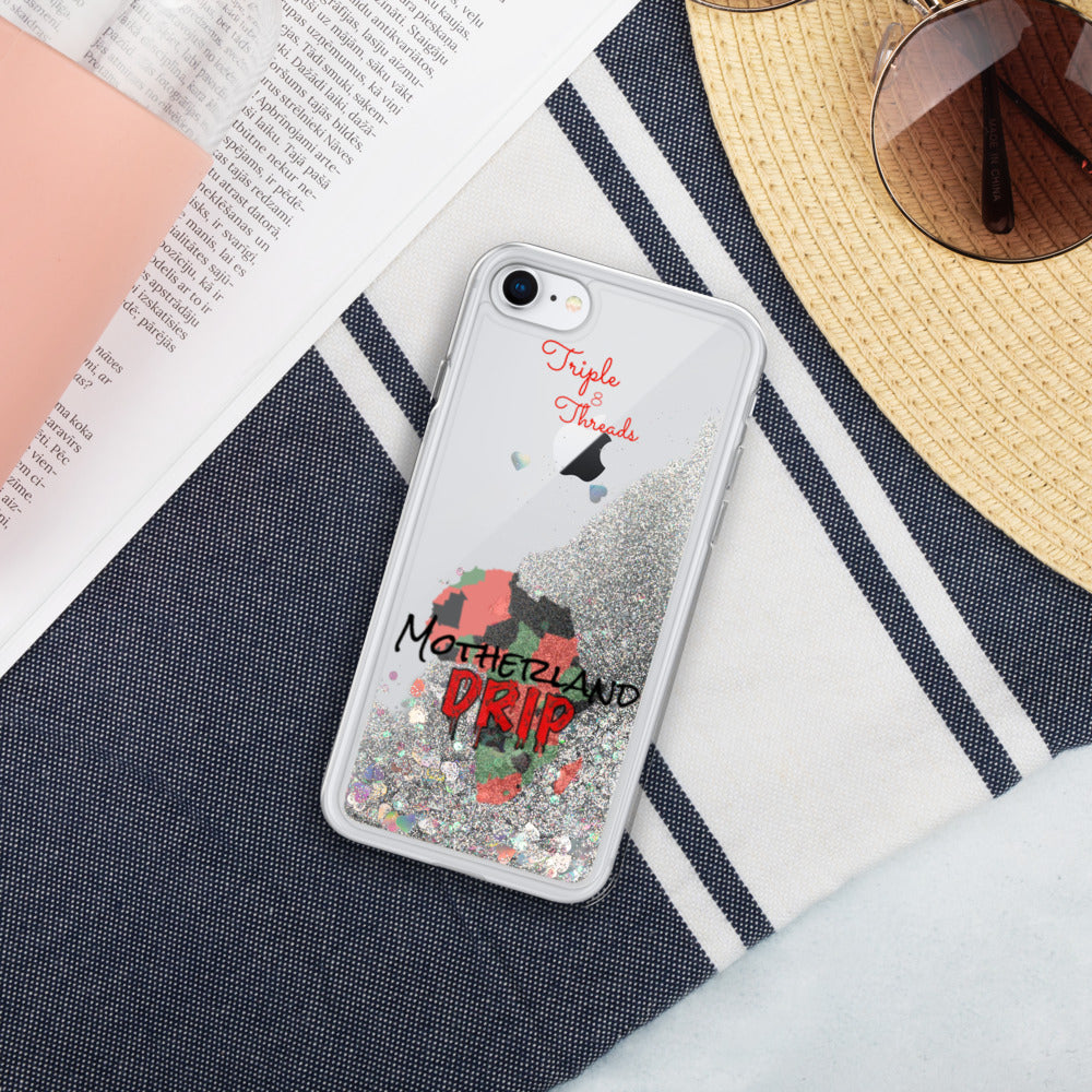 Motherland Drip Liquid Glitter Phone Case