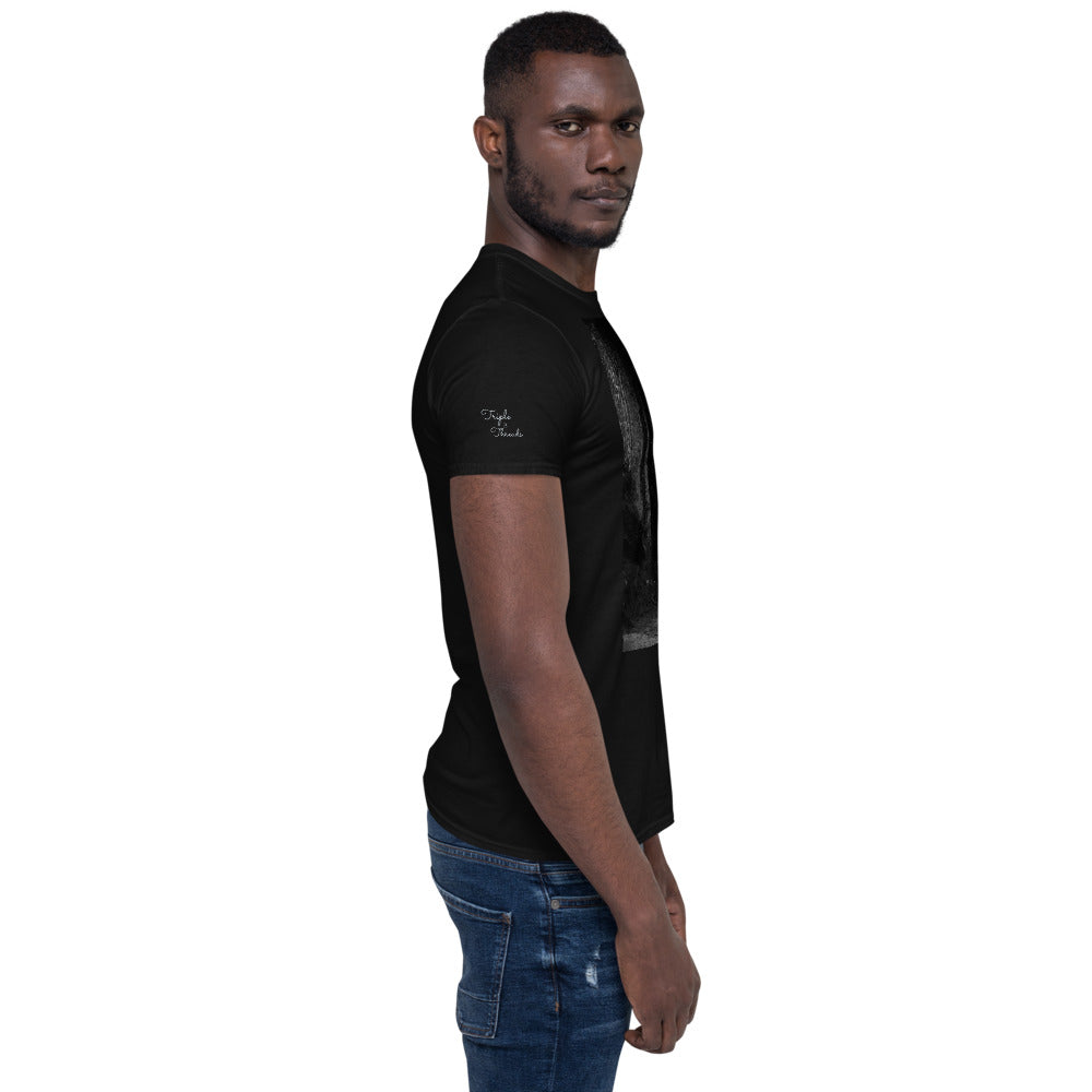 BLM - Short-Sleeve Unisex T-Shirt Blackground