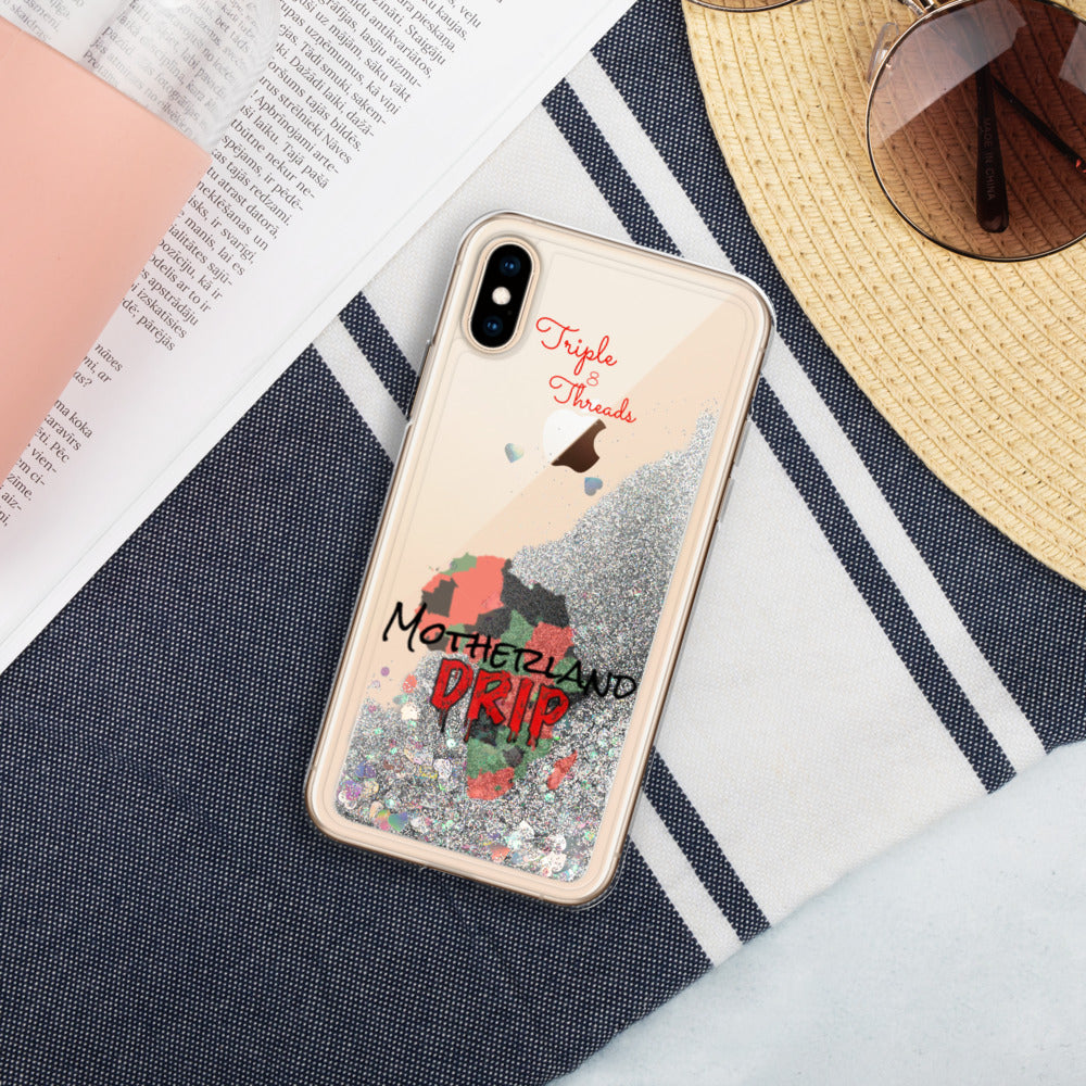 Motherland Drip Liquid Glitter Phone Case