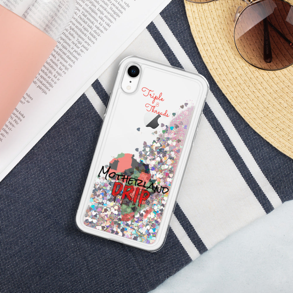 Motherland Drip Liquid Glitter Phone Case