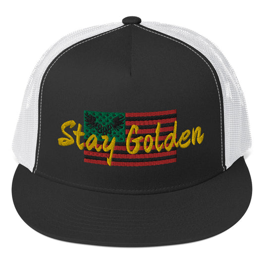 Stay Golden Trucker Cap