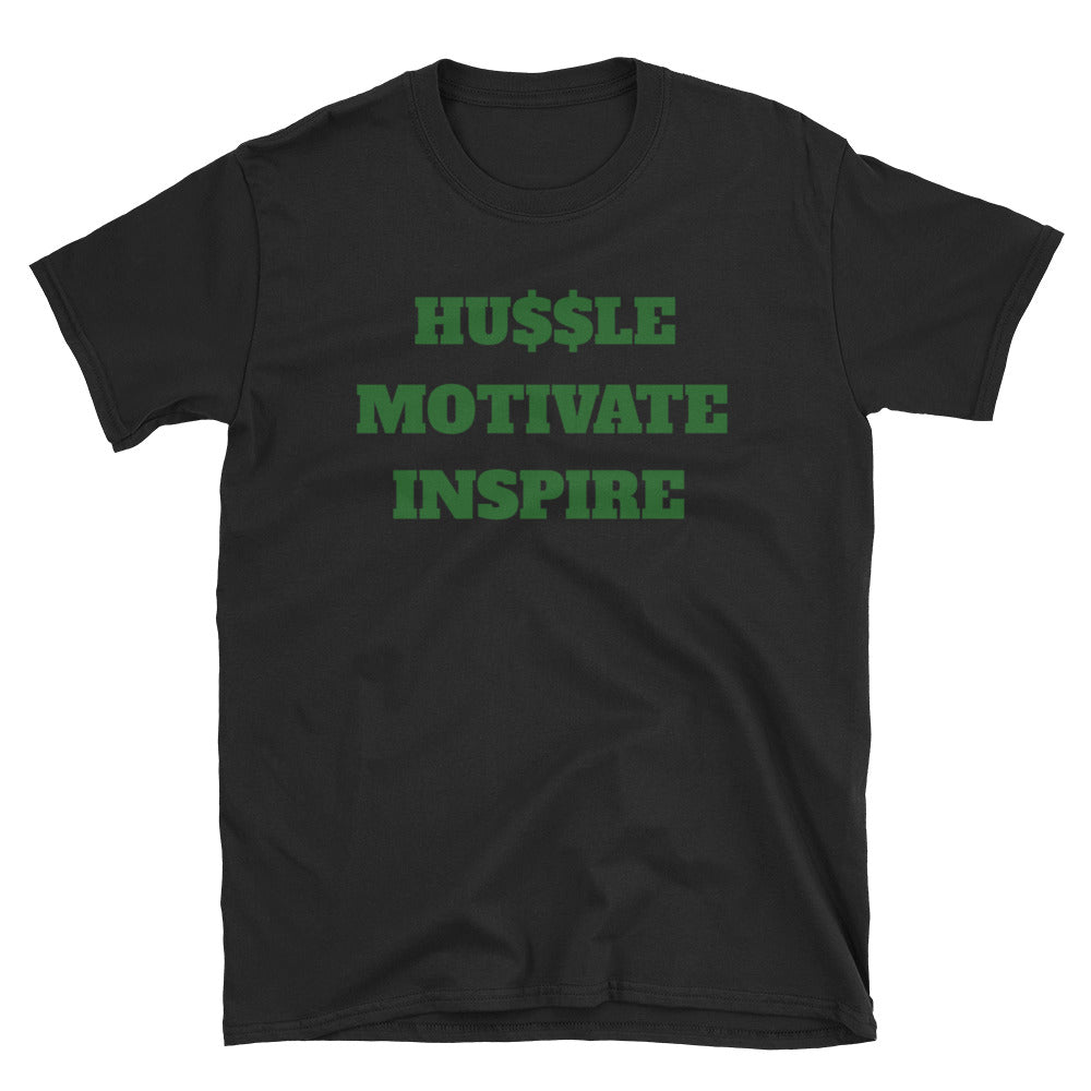 HU$$LE MOTIVE INSPIRE -GREEN-T-Shirt