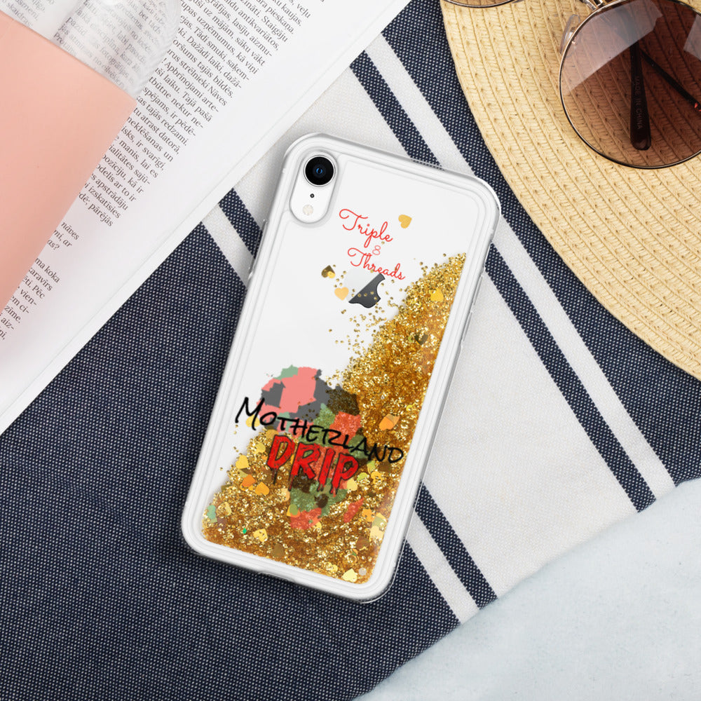 Motherland Drip Liquid Glitter Phone Case