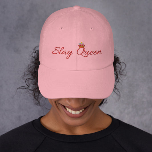 Slay Queen Dad Hat - Pink