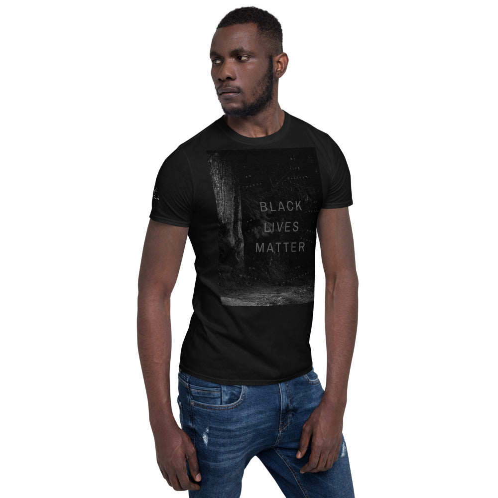 BLM - Short-Sleeve Unisex T-Shirt Blackground