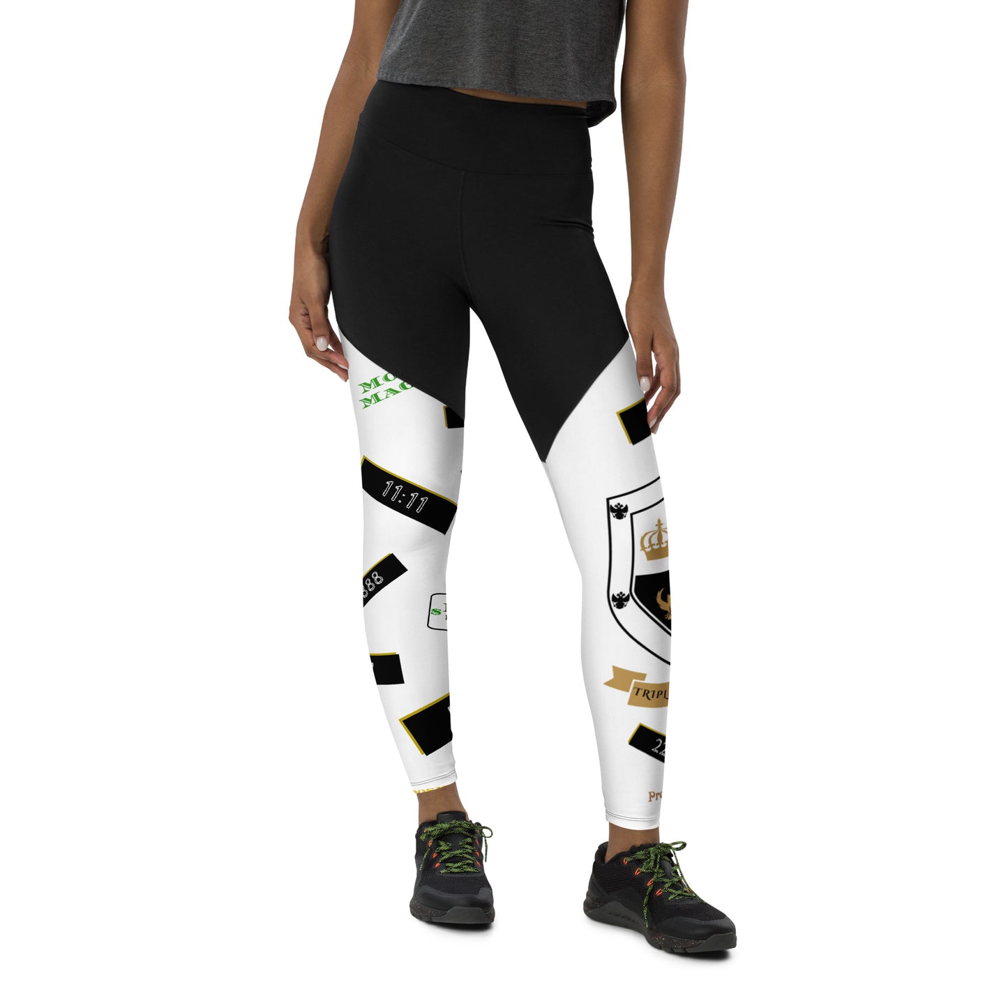 T8T Prosperity Shield Sports Leggings