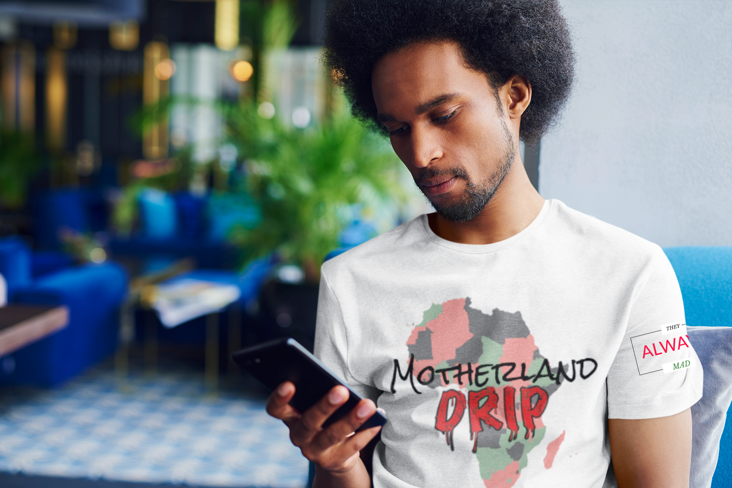 Motherland Drip Men's Tee