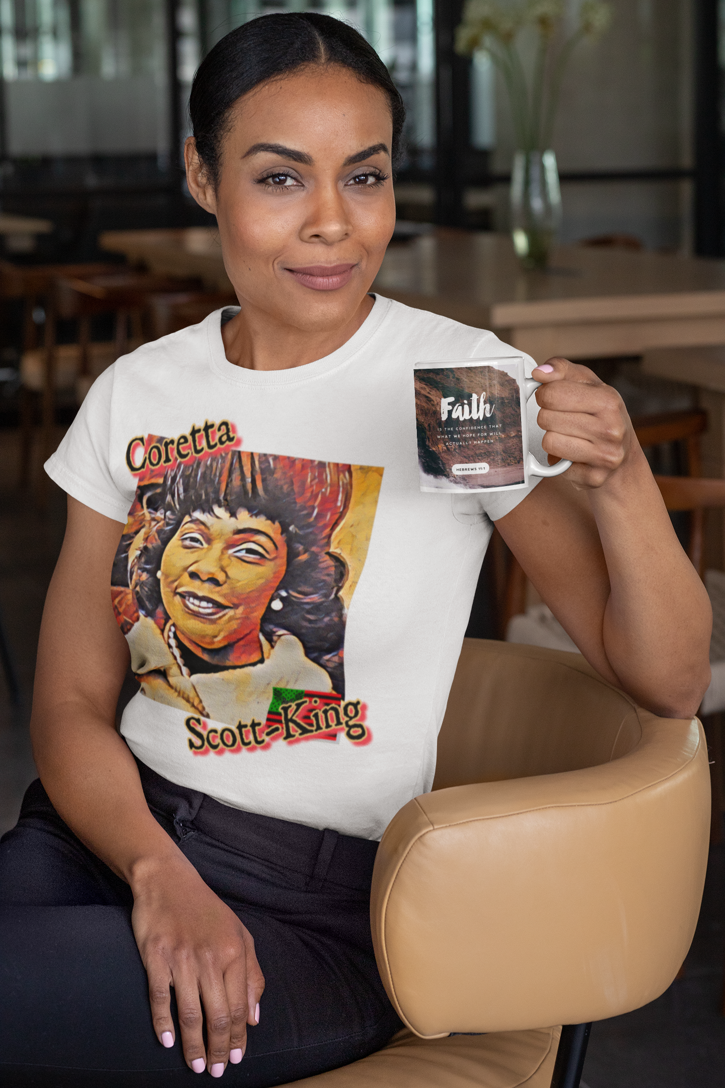 The Quotes  - Coretta Scott King Women's Tee