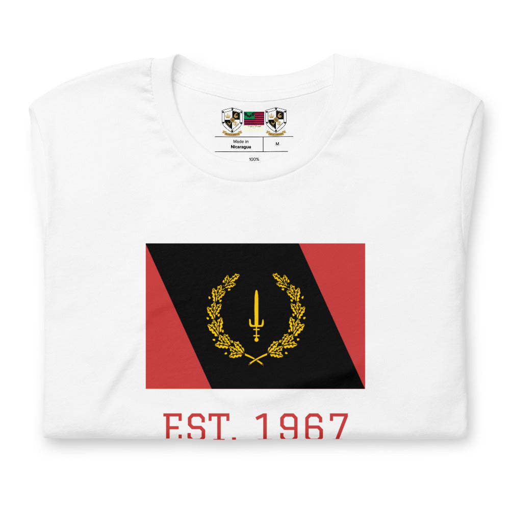 Black American Heritage Flag Short-Sleeve Unisex T-Shirt