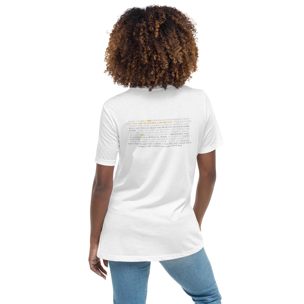 Numerology 888 - Women's Relaxed T-Shirt